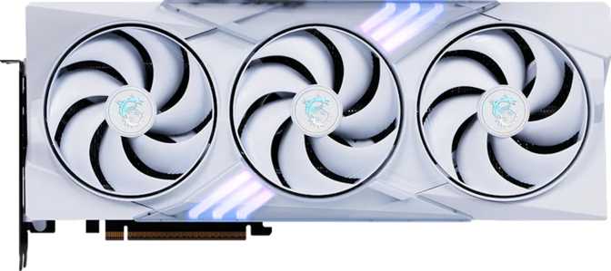MSI GeForce RTX 5070 Gaming Trio White